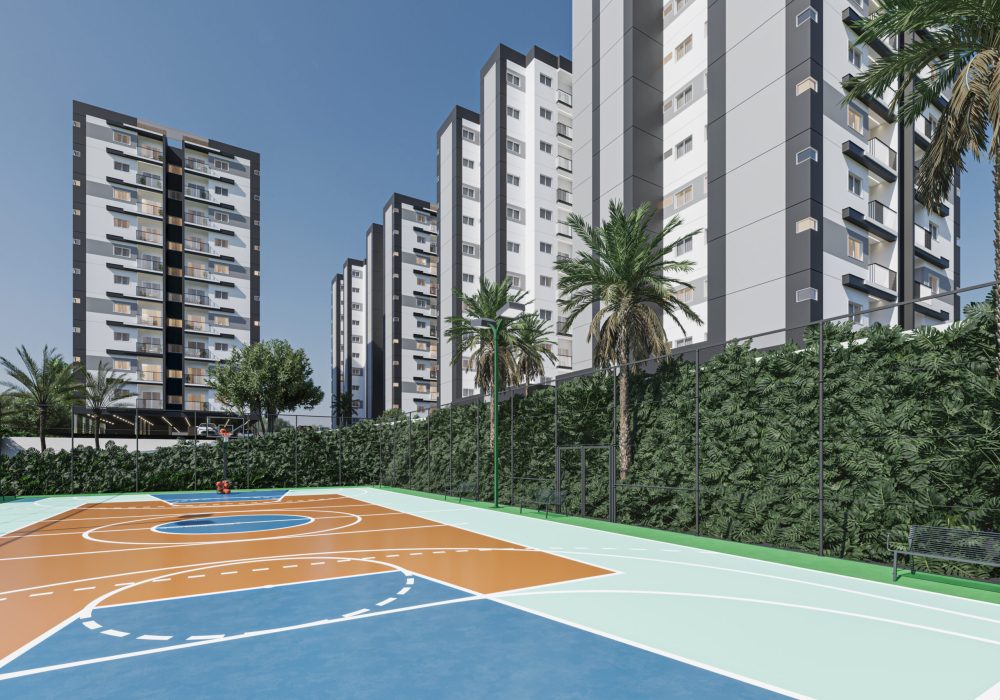 Quadra poliesportiva